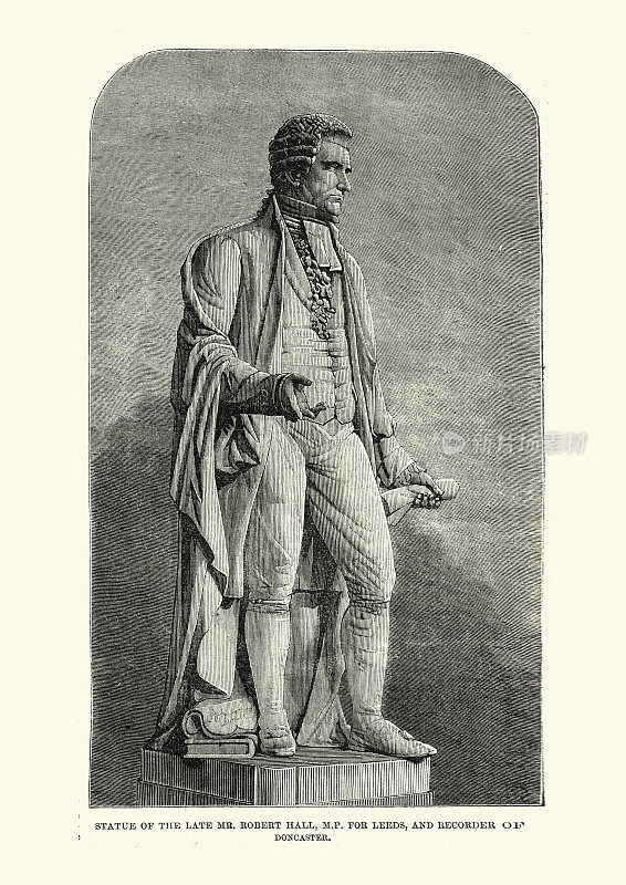 利兹议会议员罗伯特·霍尔·维多利亚雕像