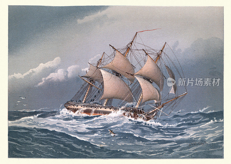 皇家海军战舰，28炮护卫舰，1794年，18世纪末