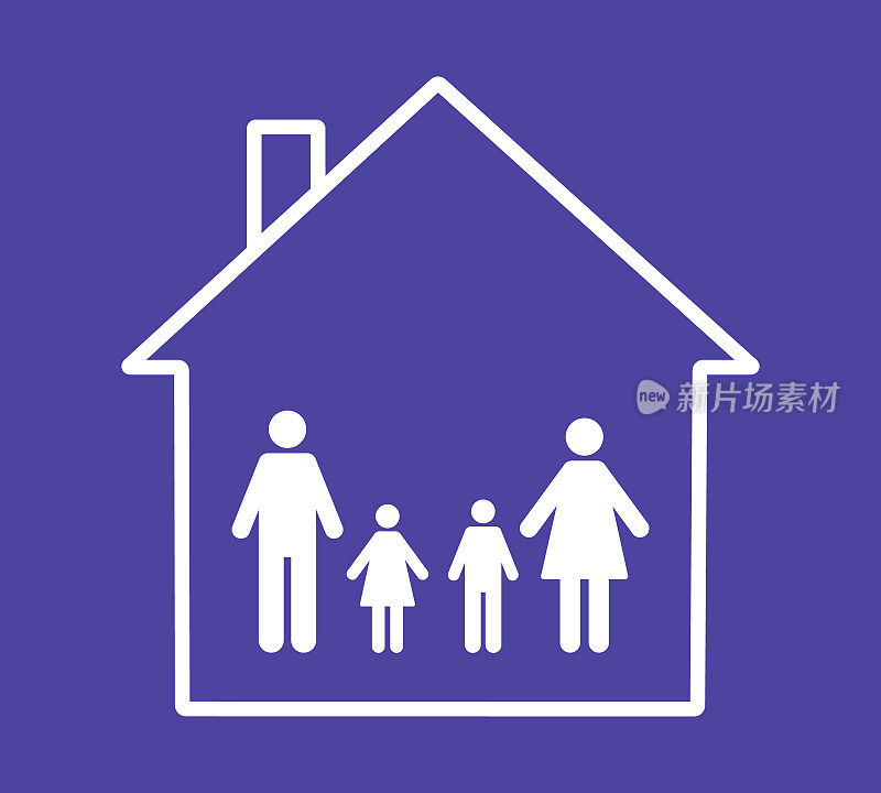 家庭保险概念与家庭符号