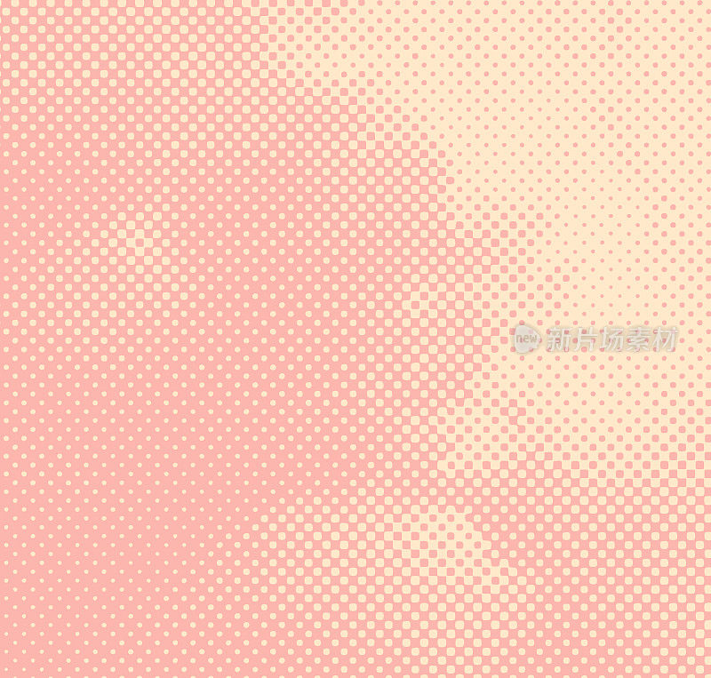 彩色抽象背景半色调图案