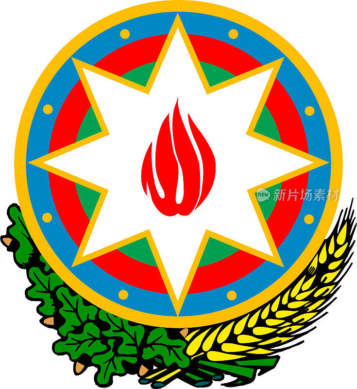 阿塞拜疆的盾徽