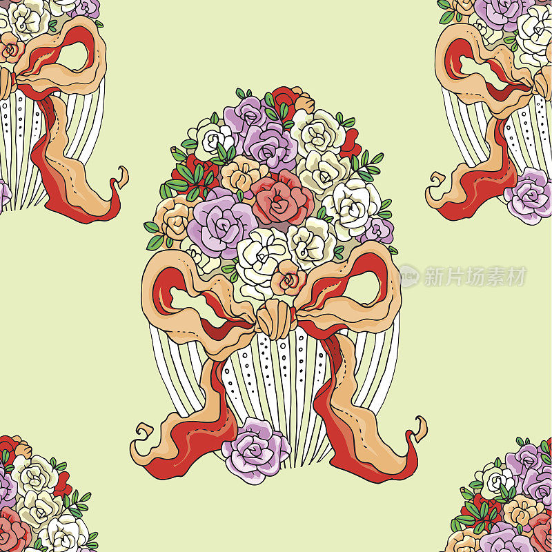 easter_background_with_egg_vase_with_flowers_in_retro_style