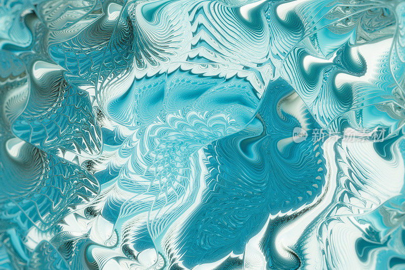 海洋漩涡抽象艺术背景