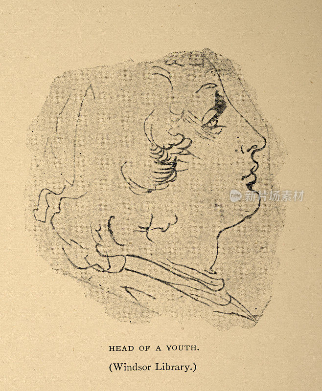 继列奥纳多·达·芬奇《青年的头》的素描之后，文艺复兴早期艺术