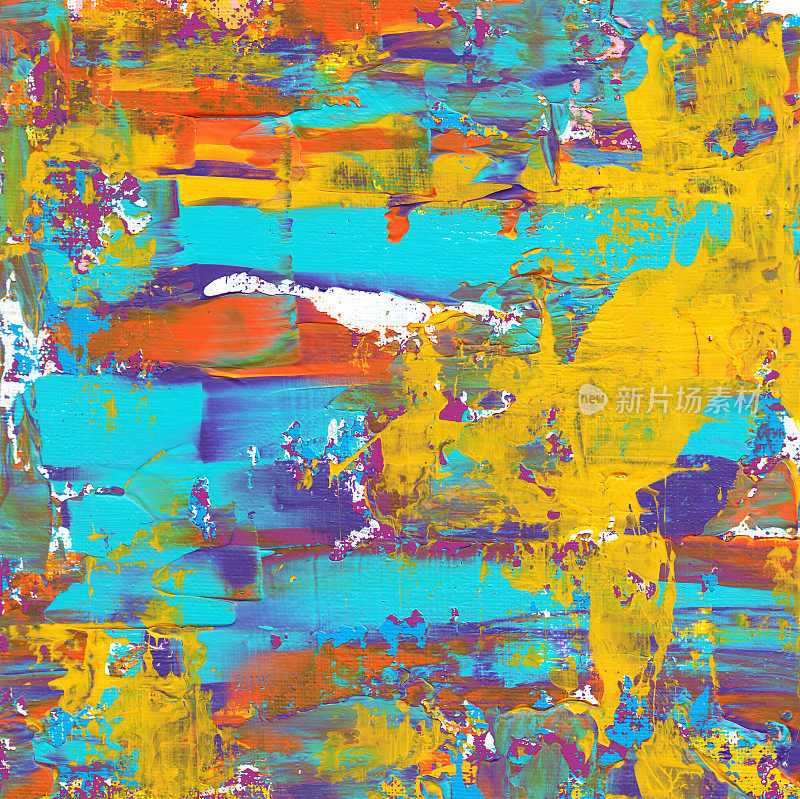 抽象的彩色画
