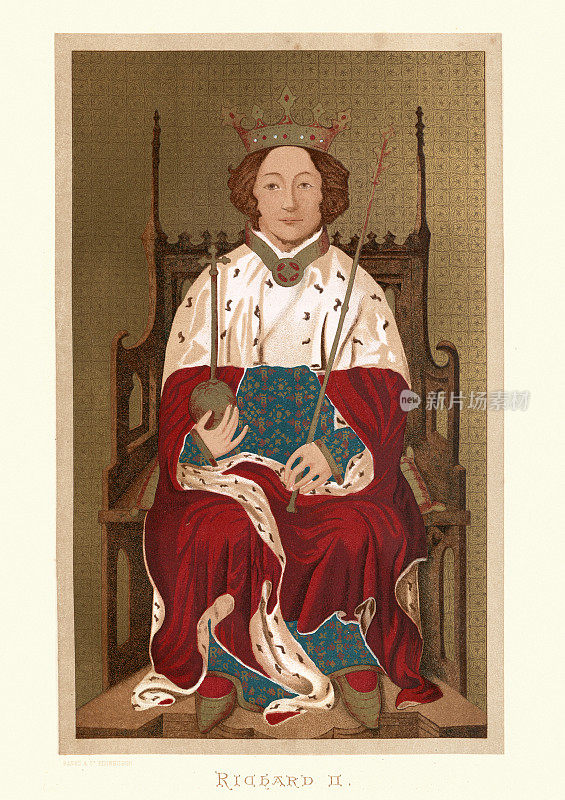 英国国王理查二世的肖像