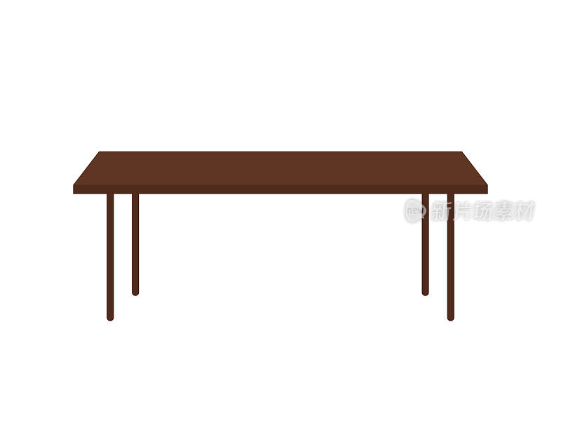 平板式餐桌