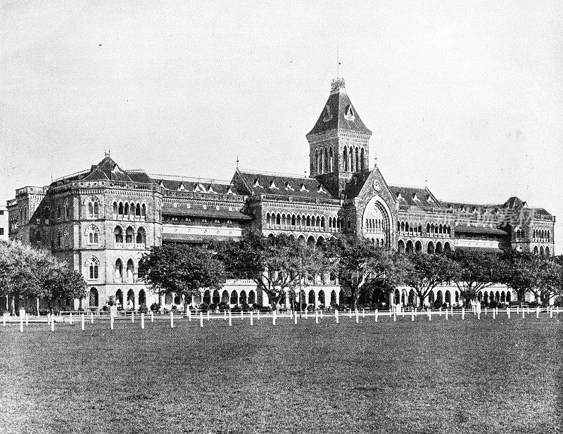 1895年印度的人物和地标:孟买秘书处