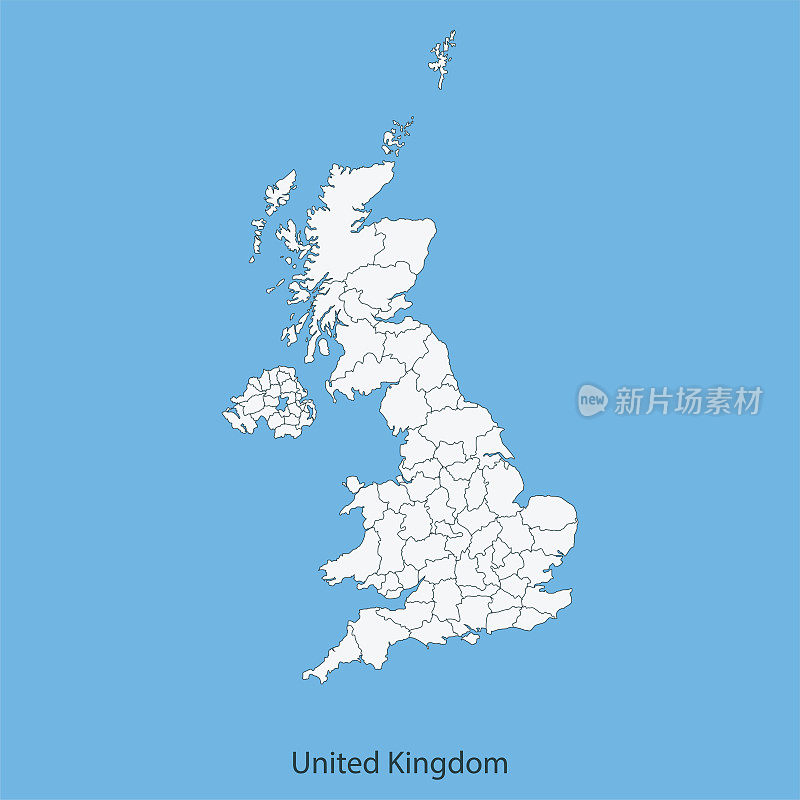 英国地图