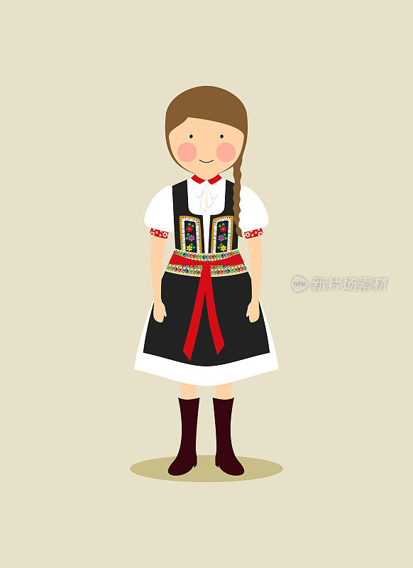 斯洛伐克妇女的传统服装
