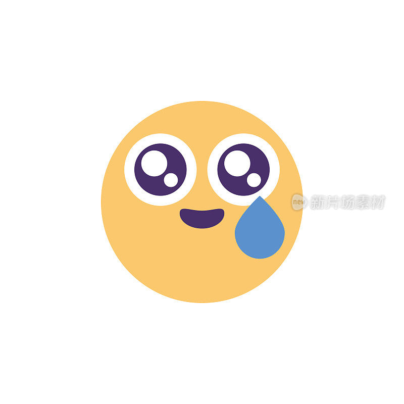 Emoticon裁剪设计平面颜色