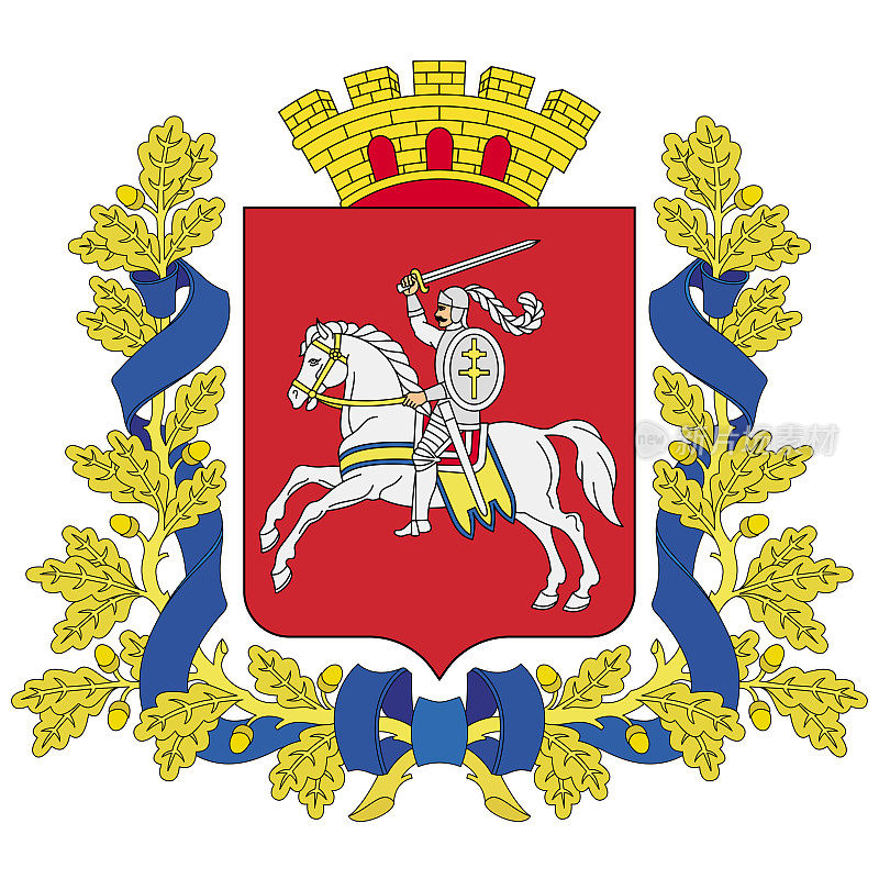 白俄罗斯共和国维捷布斯克地区的纹章