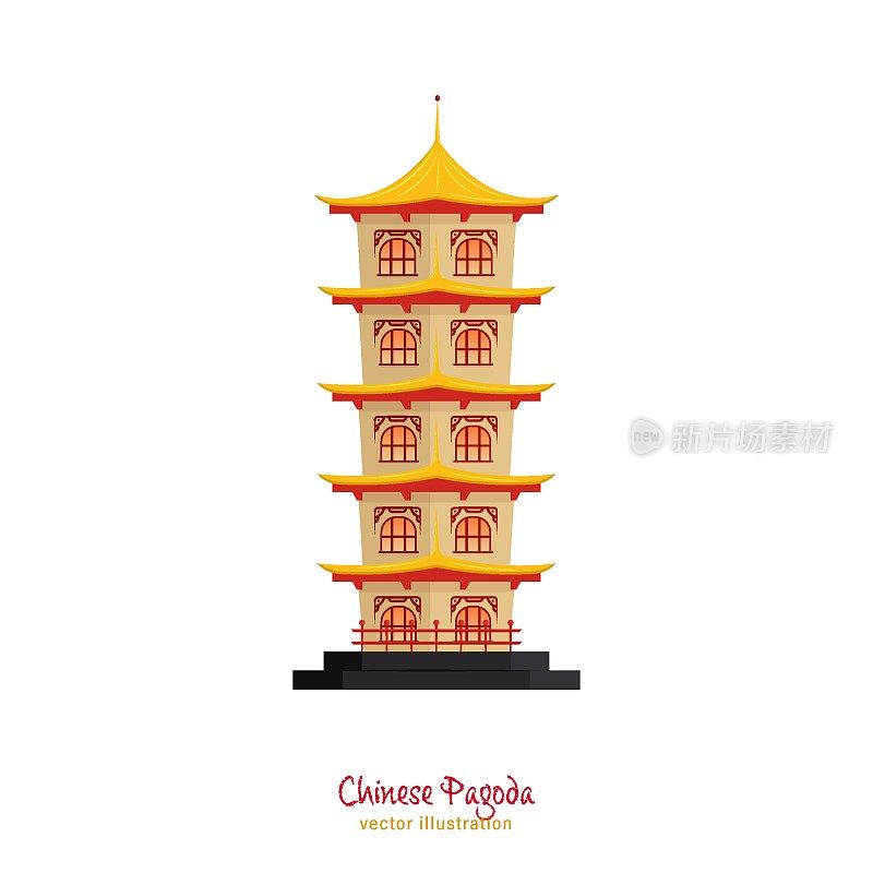 中国传统的宝塔