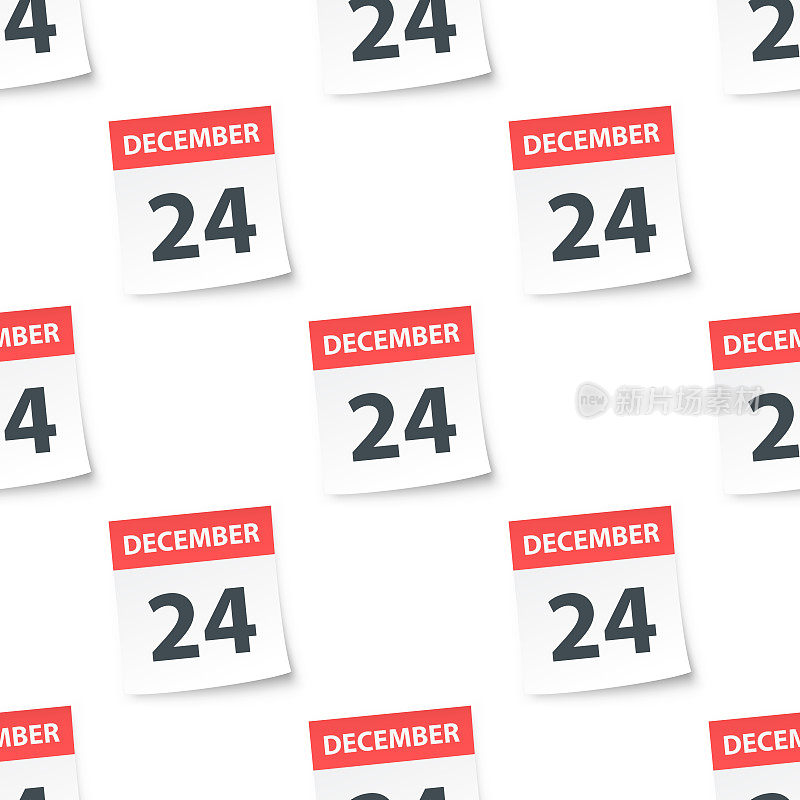 12月24日-每日日历无缝模式