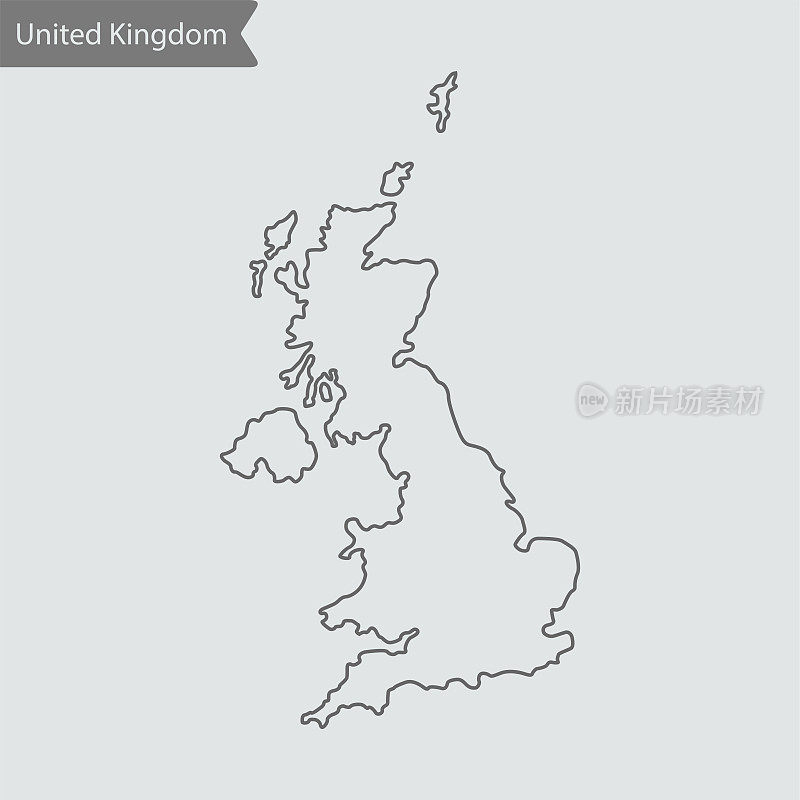 英国地图