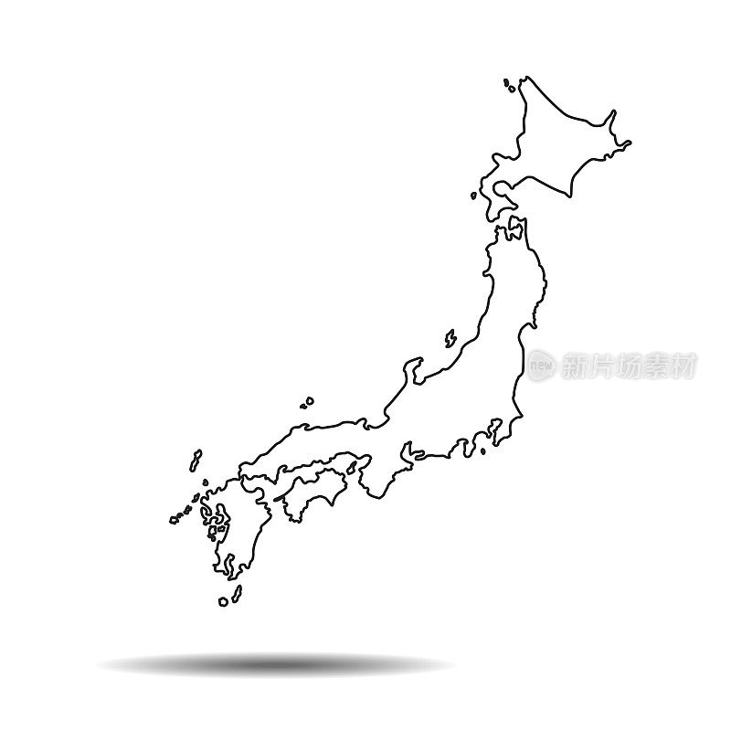 日本地图