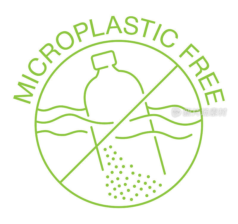 微塑料在水中的免冲滤瓶