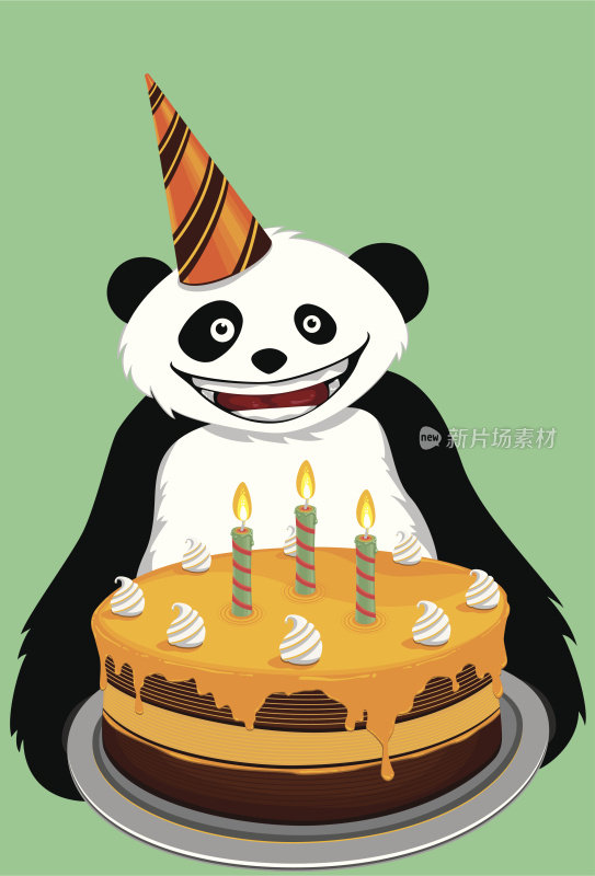 熊猫祝你生日快乐