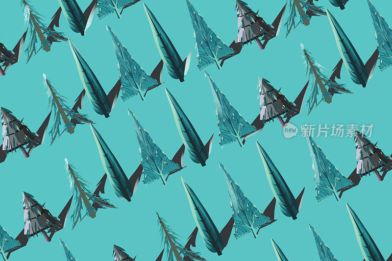 圣诞树的圣诞背景