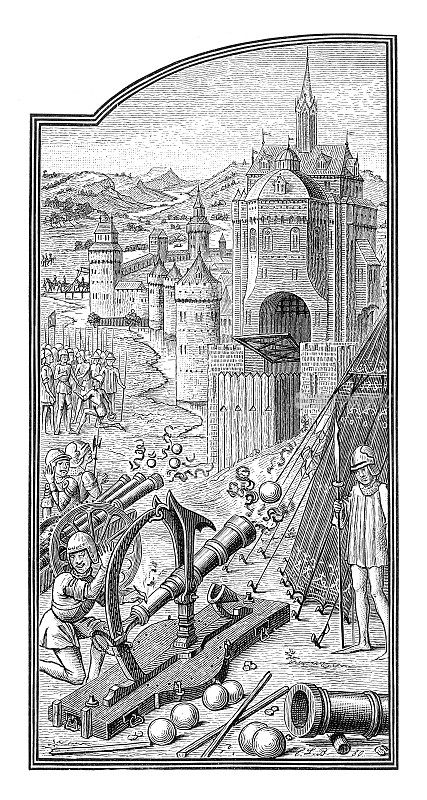 15世纪德国科隆附近的诺伊斯围城战