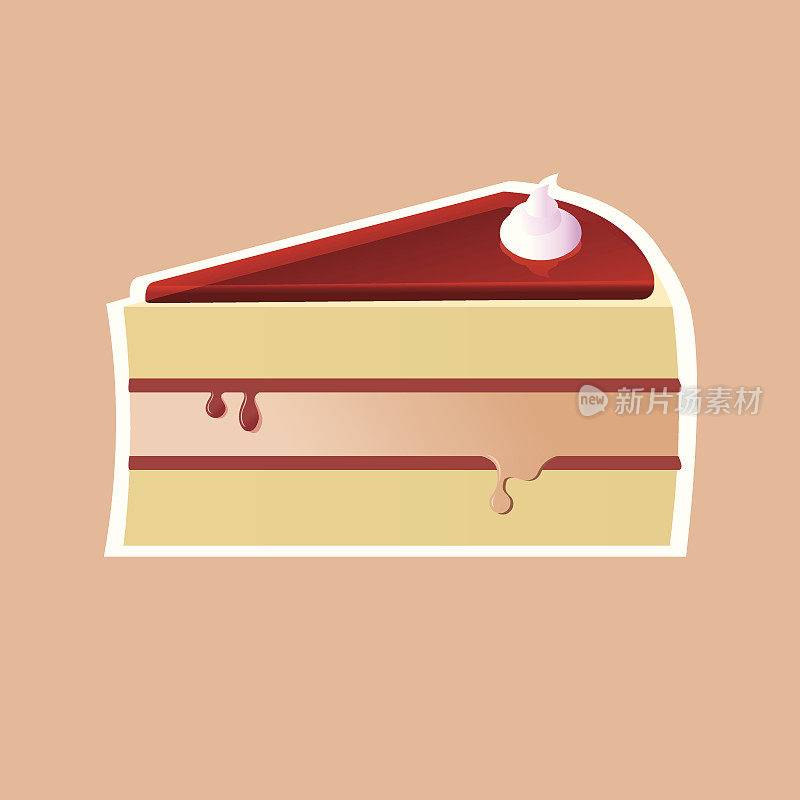 果冻蛋糕插图