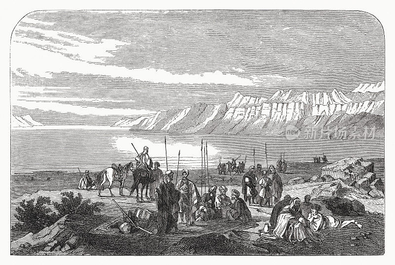 《死海史观》，木版版画，1891年出版