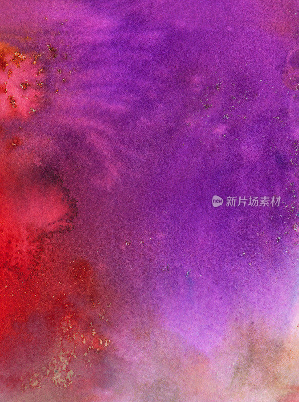 手绘红色和紫色纹理背景