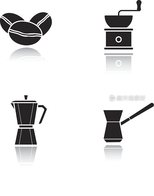咖啡酿造设备图标