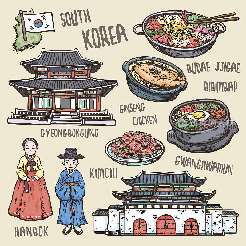 丰富多彩的韩国旅游理念