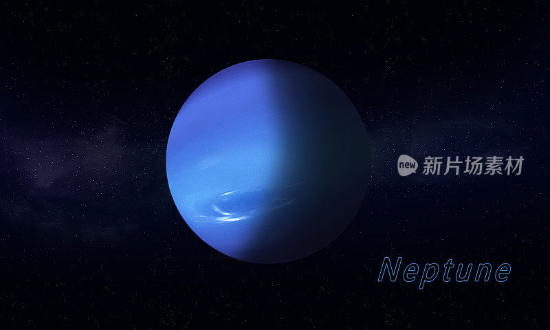 蓝色巨人海王星