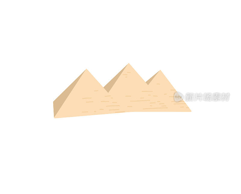 吉萨的三座金字塔-基奥普斯，哈夫拉和门卡雷