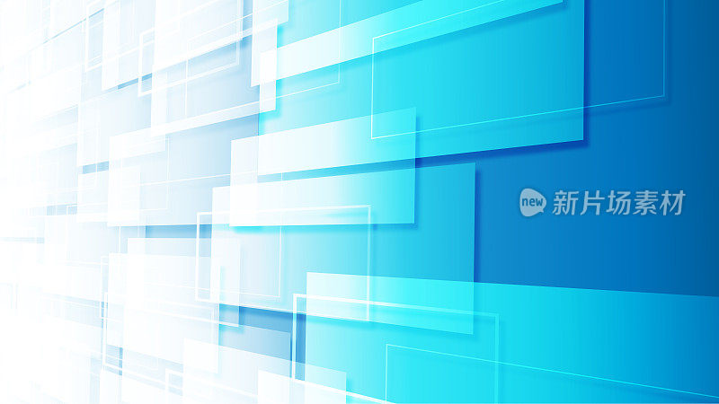 抽象蓝色半色调背景多色