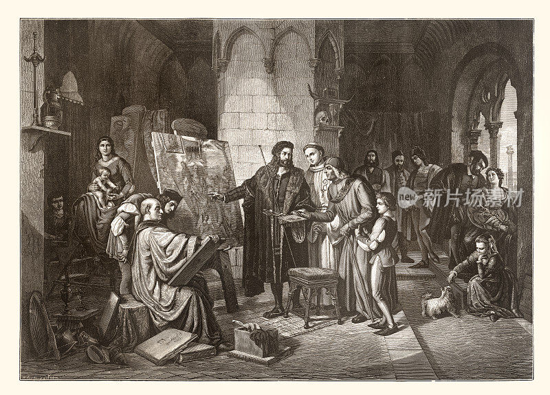 阿尔布雷希特・丢勒1505年在威尼斯拜访乔瓦尼・贝利尼