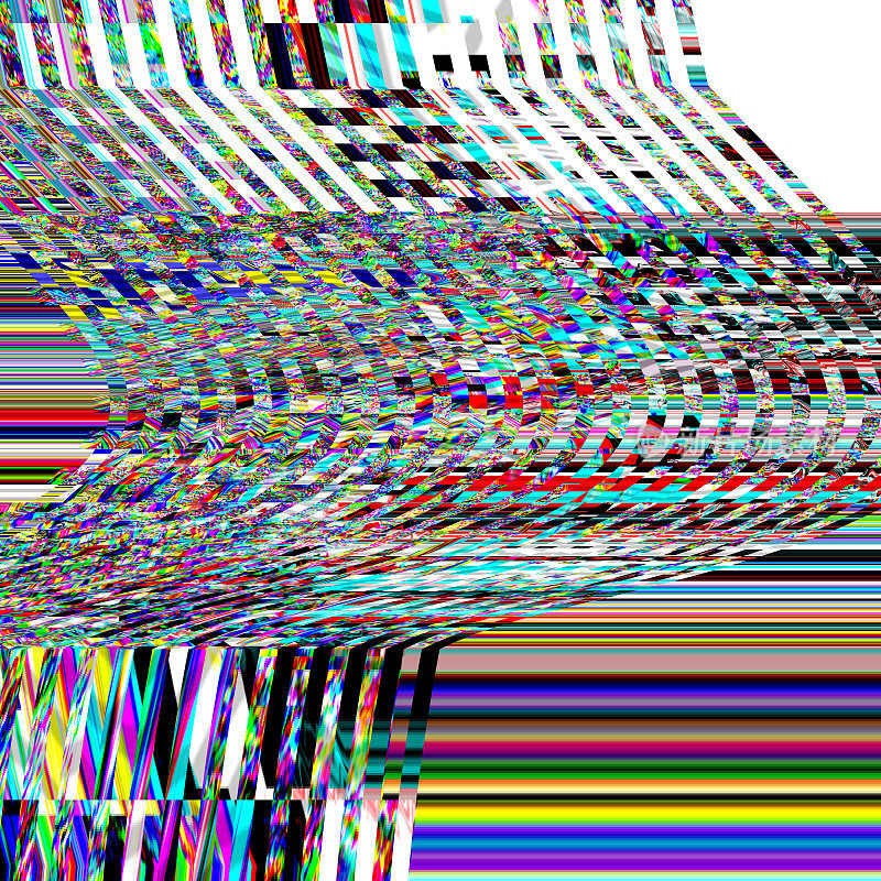 电视照片噪声故障迷幻背景旧的VHS屏幕错误数字像素噪声抽象设计计算机错误。电视信号失败。垃圾墙纸的技术问题。色彩斑斓的噪音