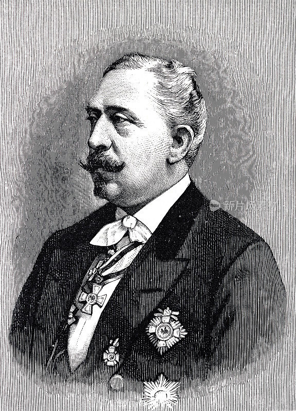 博索・冯Hülsen，普鲁士皇家剧团导演、德国舞台协会会长。