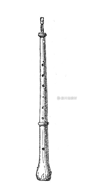 古董插画:缪塞特法庭