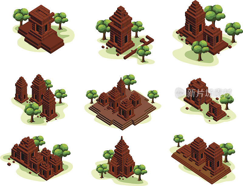 柬埔寨城堡石
