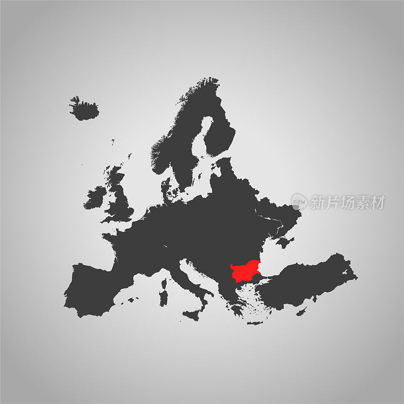 保加利亚地图