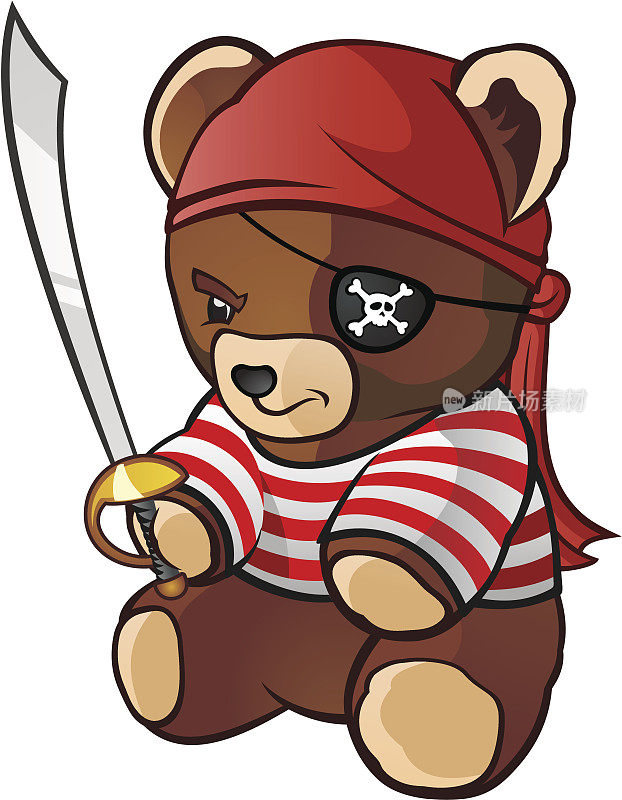 海盗的泰迪熊