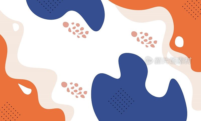 粉彩抽象形状背景