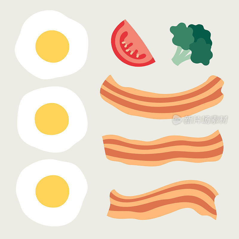 低碳水化合物早餐食物插图