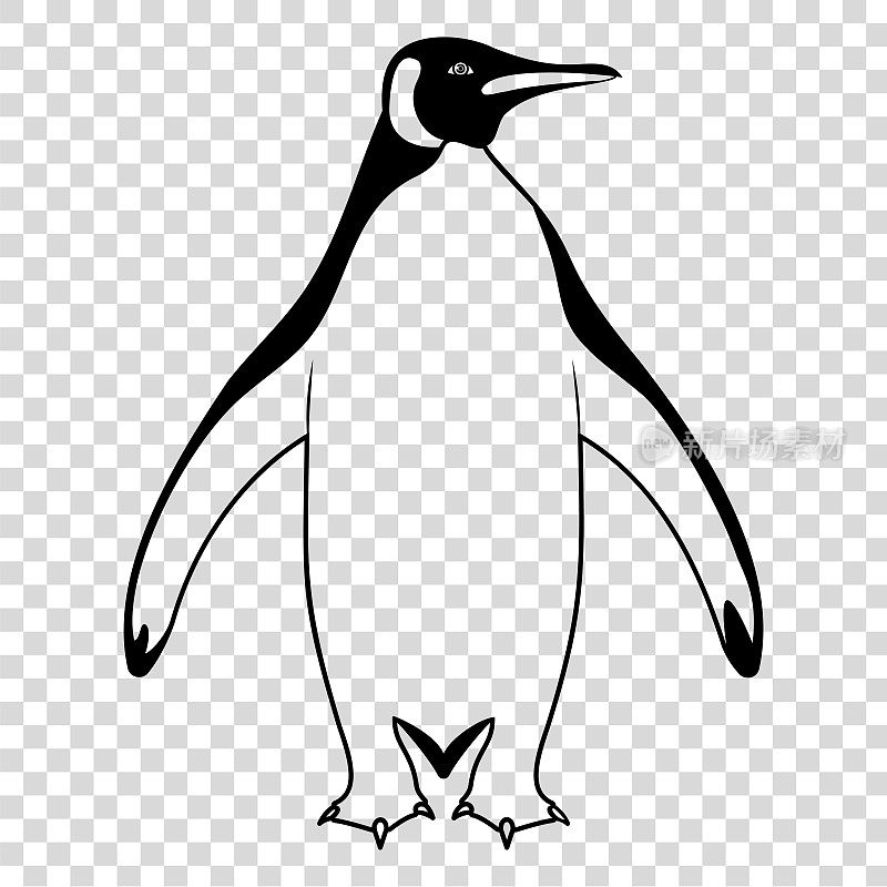 企鹅图标。