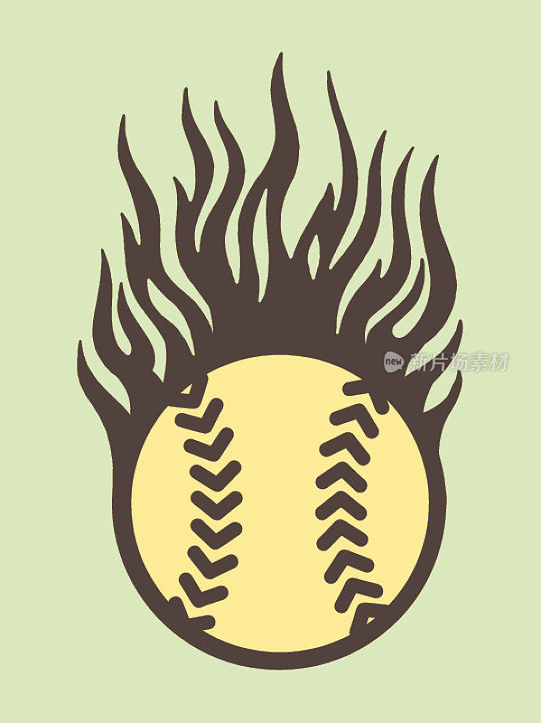 燃烧的棒球