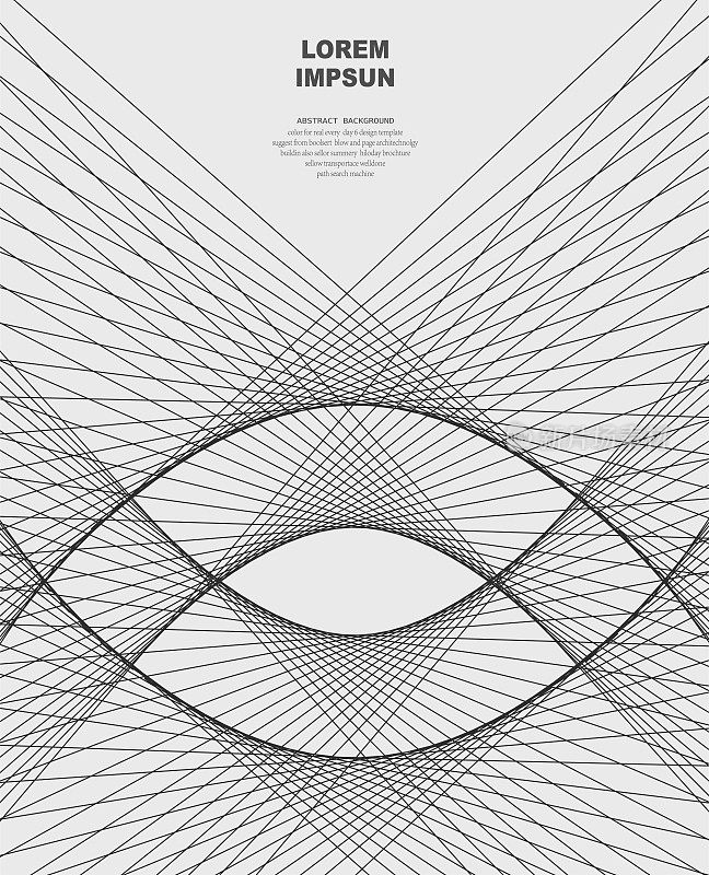 抽象黑白网线风格网络概念技术图案背景