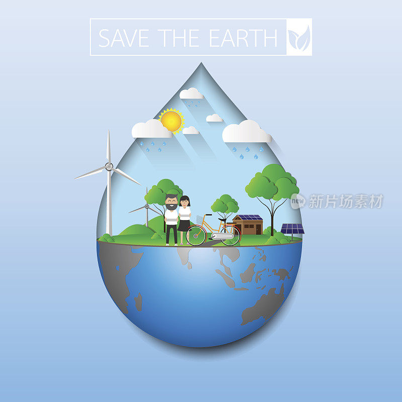 拯救地球。