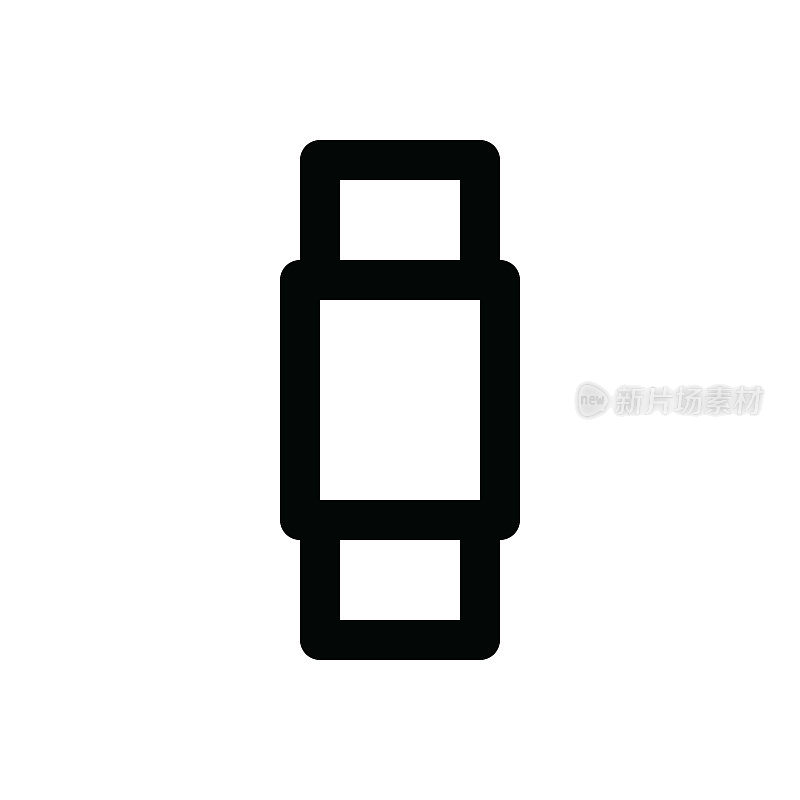 设备细线图标-可编辑笔画