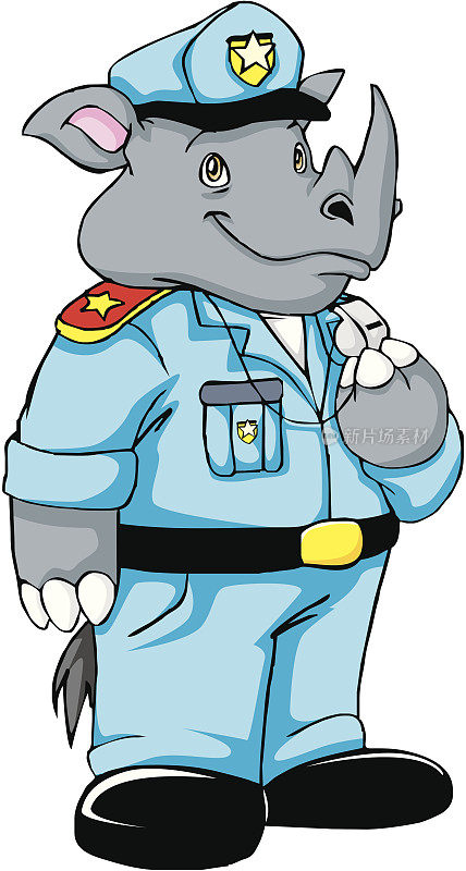 犀牛的警察