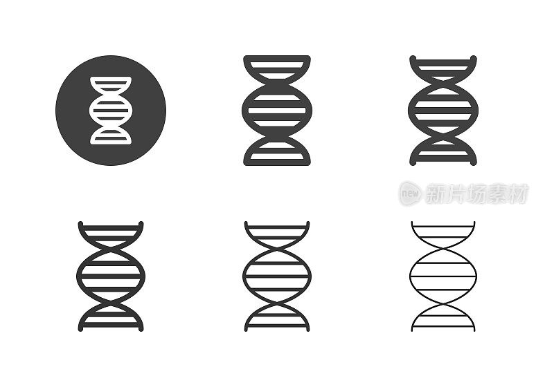 DNA图标-多系列