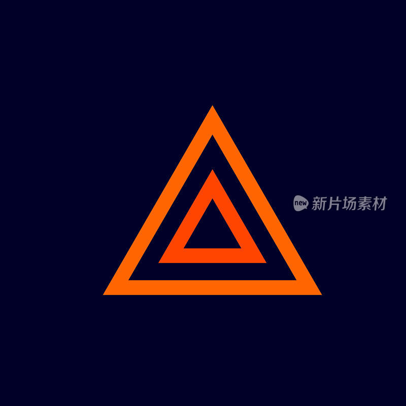 三角形标志标志