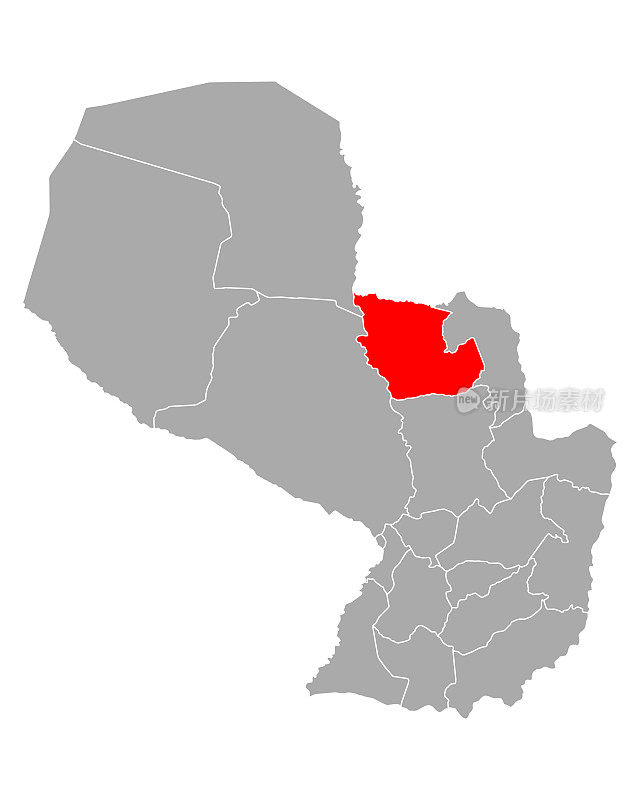 巴拉圭康塞普西翁地图